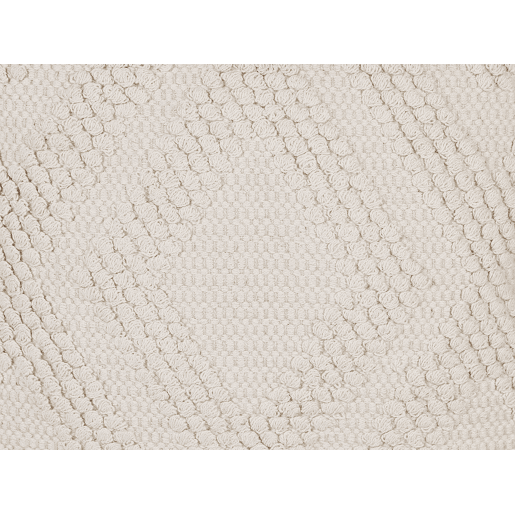Conjunto de 2 almofadas decorativas CATALPA Algodão 45 x 45 cm Branco Padrão geométrico