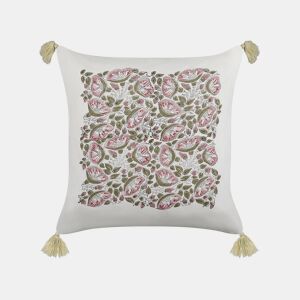 Almofada decorativa CARISSA Algodão 45 x 45 cm Multicolor Padrão floral