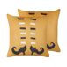 Beliani Cojín decorativo COVASNA Beliani Cojín decorativo COVASNA Naranja