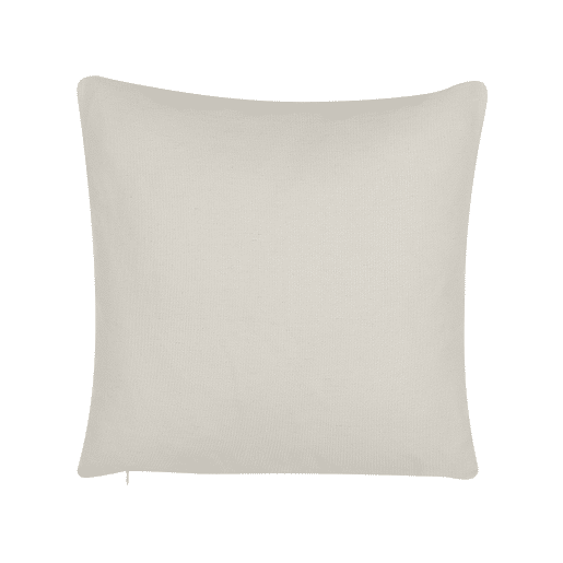 Conjunto de 2 almofadas decorativas CALLIOPSIS 45 x 45 cm Branco Padrão abstracto