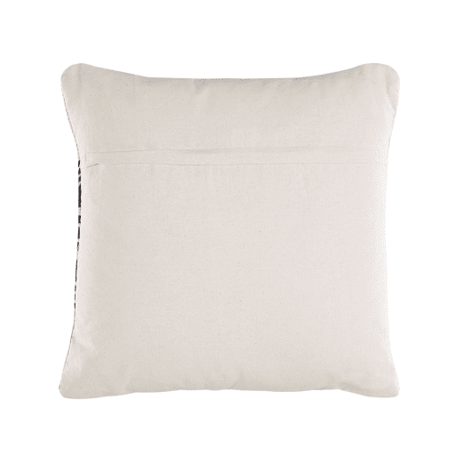 Conjunto de 2 almofadas decorativas CARDAK Algodão 45 x 45 cm PretoBranco Padrão geométrico