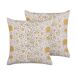 Beliani Cojín decorativo CALATHEA Beliani Cojín decorativo CALATHEA Blanco