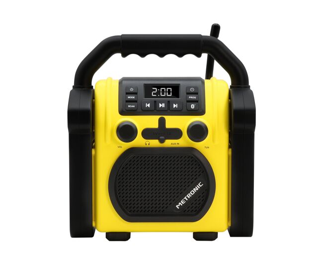 Radio de obra billy fm, bluetooth, función powerbank 477217