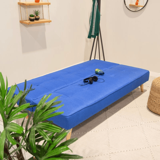 Sofá-cama Erna Azul 188 x 3989 x 88111 cm Sofá-cama Erna Azul 188 x 3989 x 88111 cm