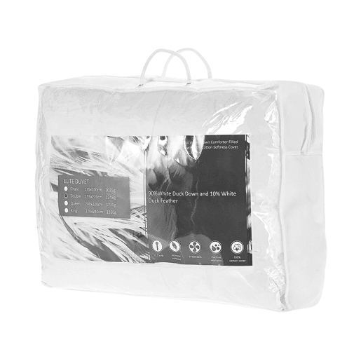 Edredom extra quente GROSSGLOCKNER Penugem 155 x 220 cm