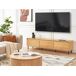 Beliani Mueble TV NIKEA Beliani Mueble TV NIKEA Marrón