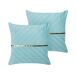 Beliani Cojín decorativo CONEFLOWER Beliani Cojín decorativo CONEFLOWER Azul Claro