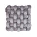 Beliani Cojín decorativo SIRALI Beliani Cojín decorativo SIRALI Gris Claro