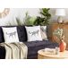 Beliani Cojín decorativo MARULA 45x45 Beliani Cojín decorativo MARULA 45x45 Blanco