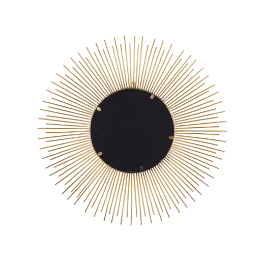 Espelho CILLY 80 cm 80 cm Metal Dourado