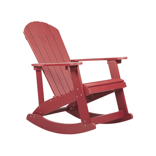 Cadeira de baloiço para jardim ADIRONDACK Vermelho