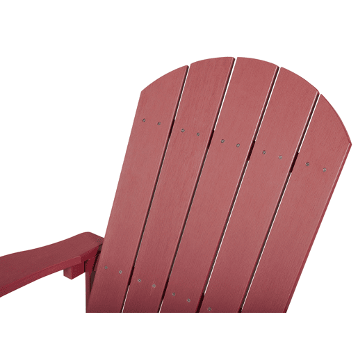 Cadeira de baloiço para jardim ADIRONDACK Vermelho