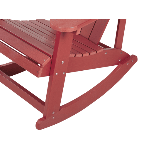 Cadeira de baloiço para jardim ADIRONDACK Vermelho