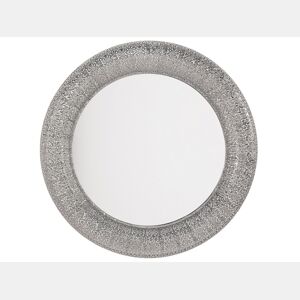 Espelho CHANNAY 80 cm 80 cm Metal Prateado