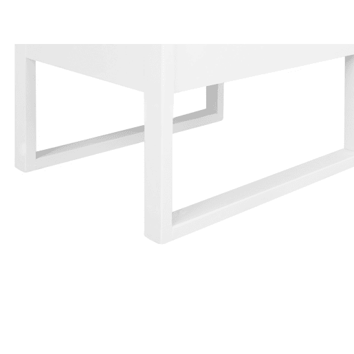 Mesa de cabeceira com gaveta GIULIA Pinho Branco Mesa de cabeceira com gaveta GIULIA Pinho Branco