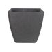 Beliani Conjunto de 2 macetas ZELI Beliani Conjunto de 2 macetas ZELI Gris Oscuro