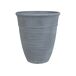 Beliani Conjunto de 2 macetas KATALIMA Beliani Conjunto de 2 macetas KATALIMA Gris