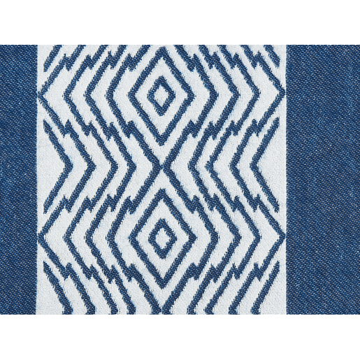Manta TARLAY Tecido 130 x 170 cm Azul Manta TARLAY Tecido 130 x 170 cm Azul