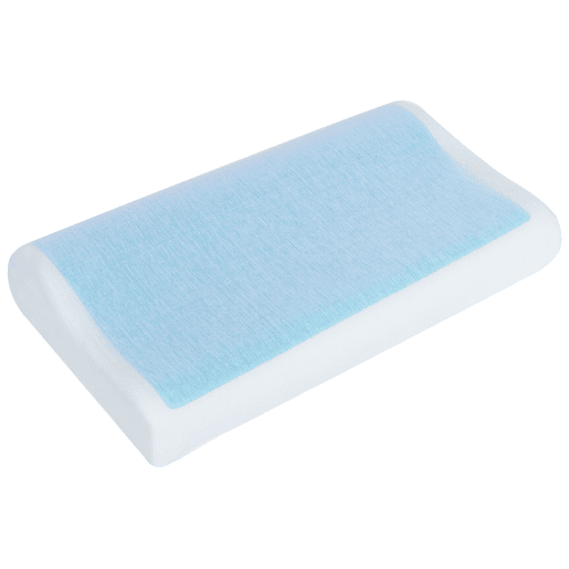 Almofada KANGTO Alta Espuma de memória 30 x 50 cm Branco
