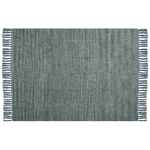 Manta PAIRE Tecido 130 x 170 cm Azul esverdeado