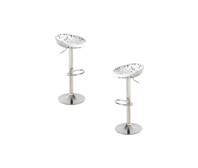 Pack 2 taburetes nest - blanco