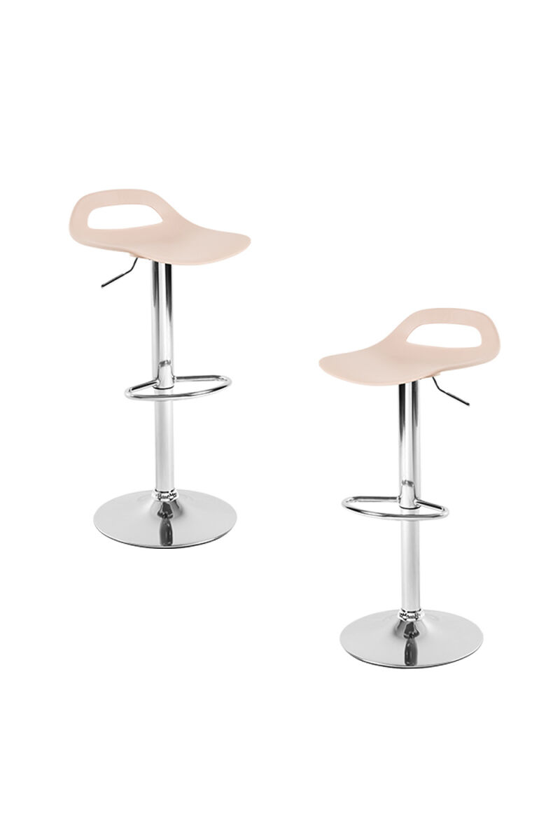 Pack 2 taburetes dok - rosa