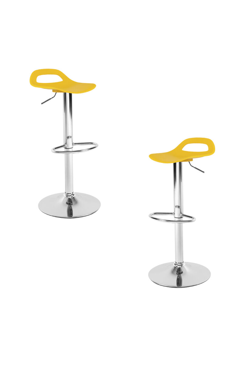 Pack 2 taburetes dok - amarillo