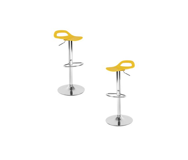Pack 2 taburetes dok - amarillo