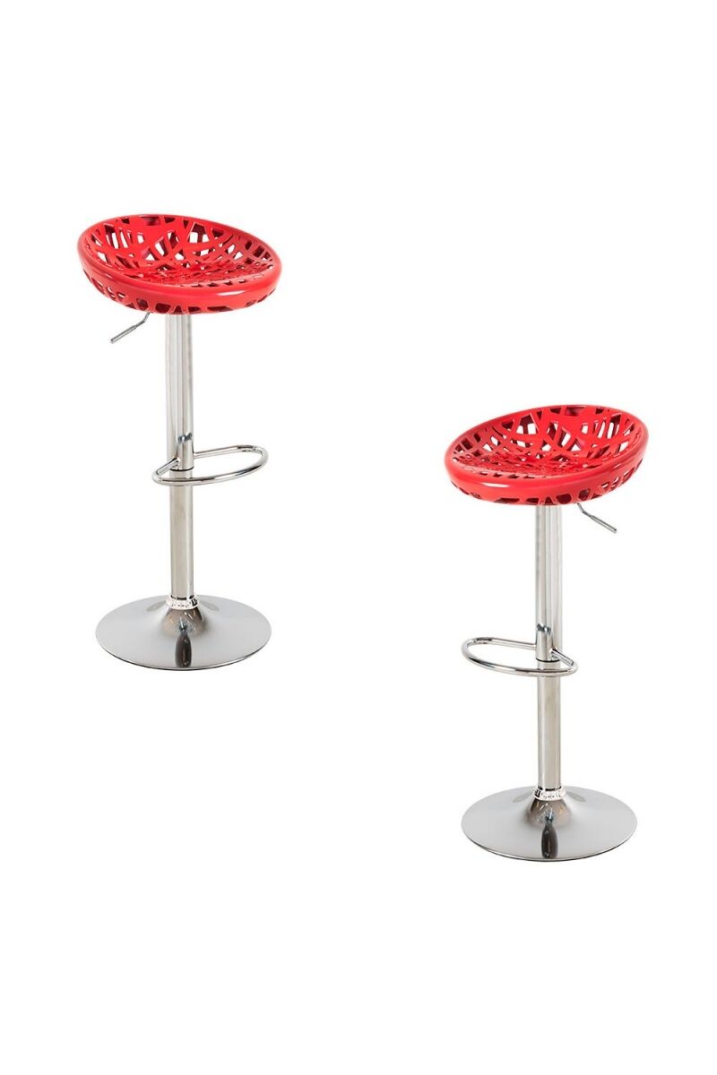 Pack 2 Taburetes Nest Rojo
