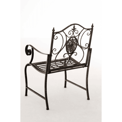 Silla de Exterior Punjab Metal Bronce 53X62X94 cm