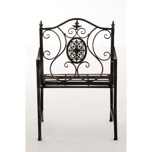 Silla de Exterior Punjab Metal Bronce 53X62X94 cm