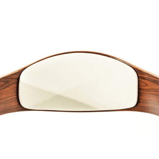 Taburete de bar Kingston Simil cuero Nogalblanco 48X50X88 cm