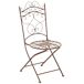 Juego de 2 sillas para jardín Indra plegables Juego de 2 sillas para jardín Indra plegables Blanco