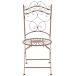 Juego de 2 sillas para jardín Indra plegables Juego de 2 sillas para jardín Indra plegables Blanco