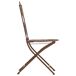 Juego de 2 sillas para jardín Indra plegables Juego de 2 sillas para jardín Indra plegables Blanco