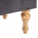 Banco Cofre de terciopelo 102x38 Banco Cofre de terciopelo 102x38 Gris