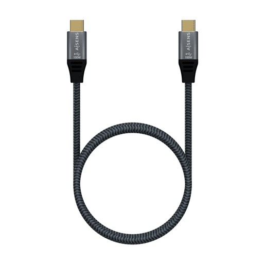 Cabo USB-C para USB-C Aisens A107-0634 Cinzento 2 m