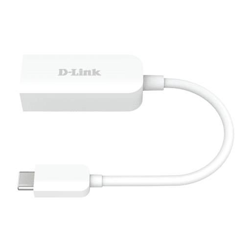 Adaptador USB C para Rede RJ45 D-Link DUB-E250 2500 Mbps Branco