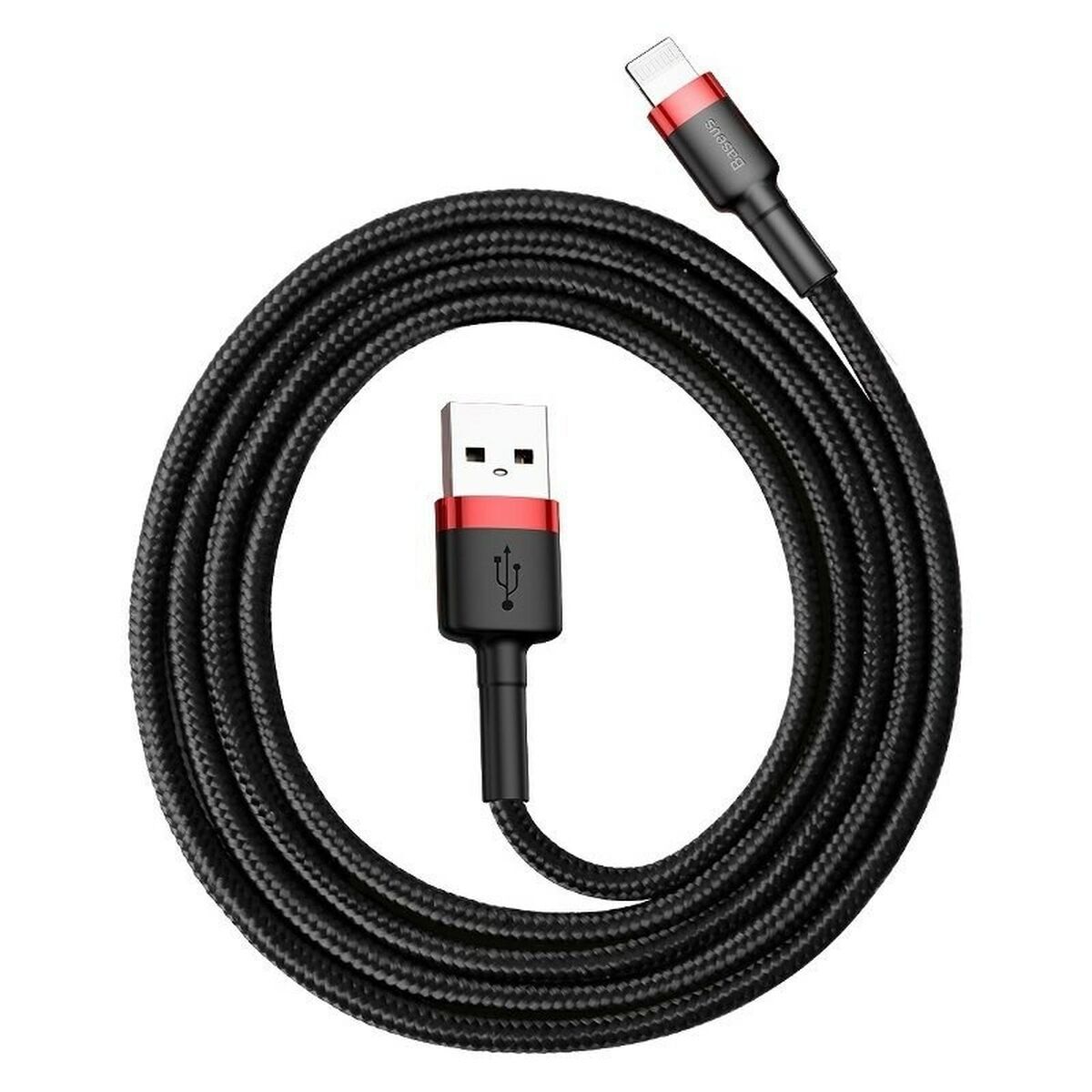Cable usb a lightning baseus calklf-c19 negro 2 m