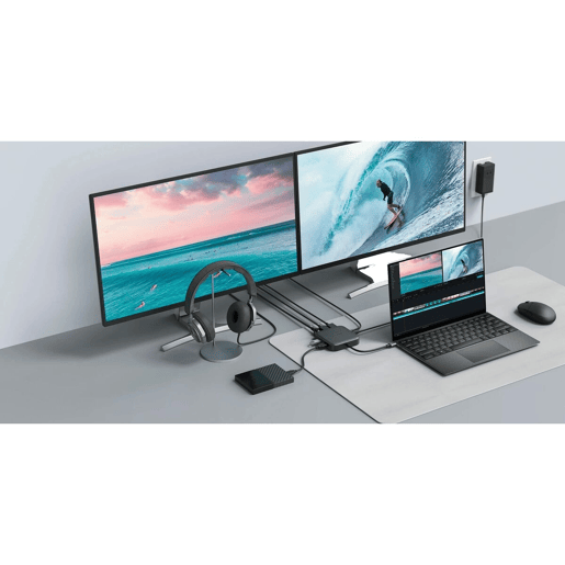 Hub USB Hyper HD583-GL Preto 100 W Hub USB Hyper HD583-GL Preto 100 W