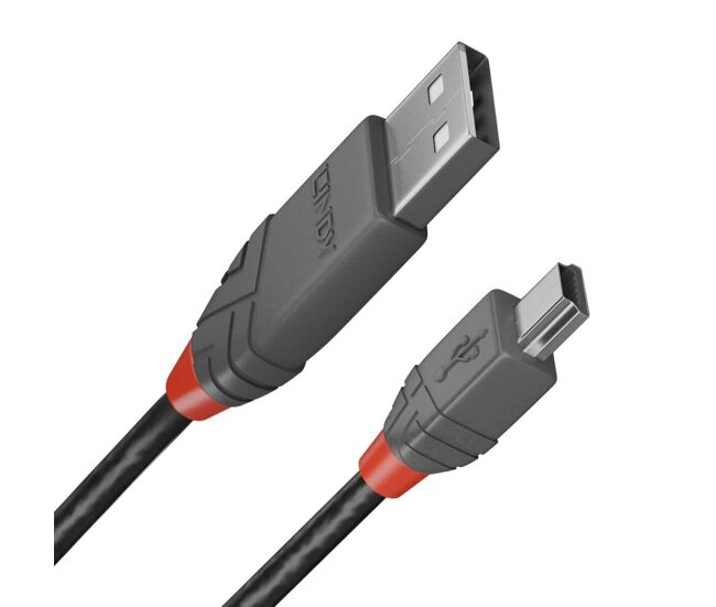 Cable micro usb lindy 36725 5 m negro