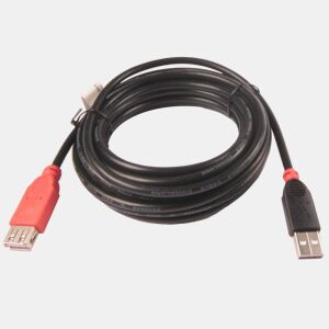 Cabo USB LINDY 42817 5 m Preto
