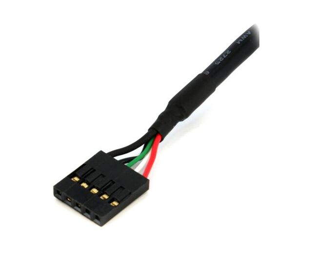 Cable usb startech usbint5pin24 negro