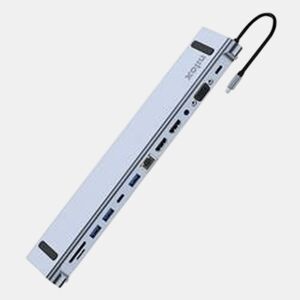 Dockstation Nilox NXDSUSBC07 Cinzento