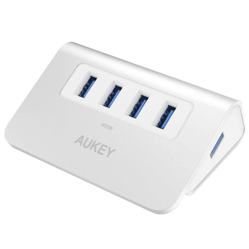 Hub USB Aukey CB-H5 AlumÃnio Hub USB Aukey CB-H5 AlumÃnio