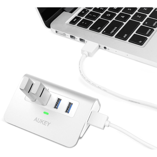 Hub USB Aukey CB-H5 AlumÃnio Hub USB Aukey CB-H5 AlumÃnio