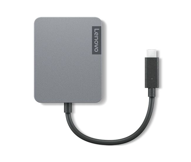 Hub usb lenovo gx91a34575 gris