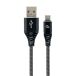 Cable Micro USB 2.0 B a USB C CC-USB2B-AMCM-2M-BW Cable Micro USB 2.0 B a USB C CC-USB2B-AMCM-2M-BW Negro