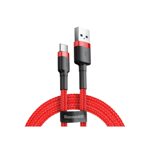 Cabo USB A para USB C Baseus CATKLF-A09 Vermelho 50 cm 0,5 m