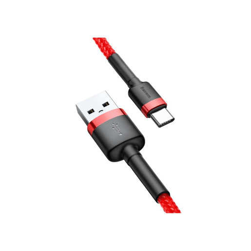 Cabo USB A para USB C Baseus CATKLF-A09 Vermelho 50 cm 0,5 m